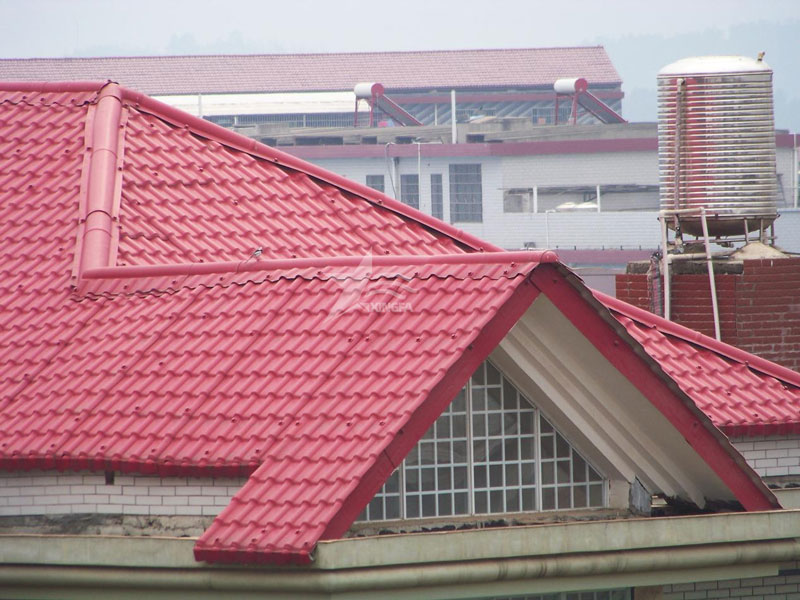 新型屋面建材邯鄲合成樹脂瓦，傳統(tǒng)建筑用瓦的傳承替代建筑材料