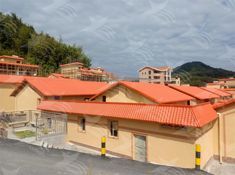 建房搭建屋面選擇邯鄲合成樹脂隔熱瓦，你了解多少？
