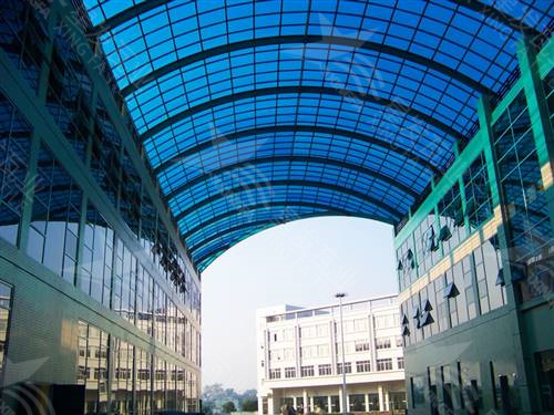 PVC防腐瓦隔熱塑料瓦 隔音降噪PVC采瓦 工程鋼結構停車場用pvc復合波浪采光瓦 邯鄲PVC瓦廠生產制造